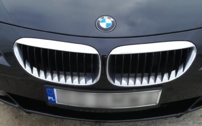Czarne BMW